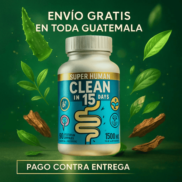 CLEAN 15 – “Tu aliado natural de cada día.”✅