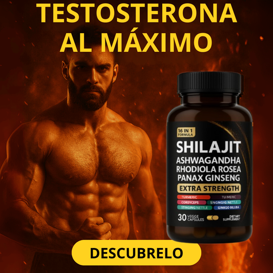 Shilajit Himalaya™ Potenciador Sexual (30 cápsulas)